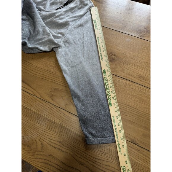 Maggie Barnes Sz 3X Flowy Open Cardigan Sweater‎ One Button Metallic Classic NWT - Picture 11 of 13